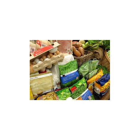 Cistella de productes.