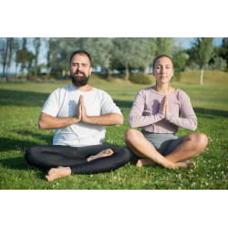 Meditació al prat